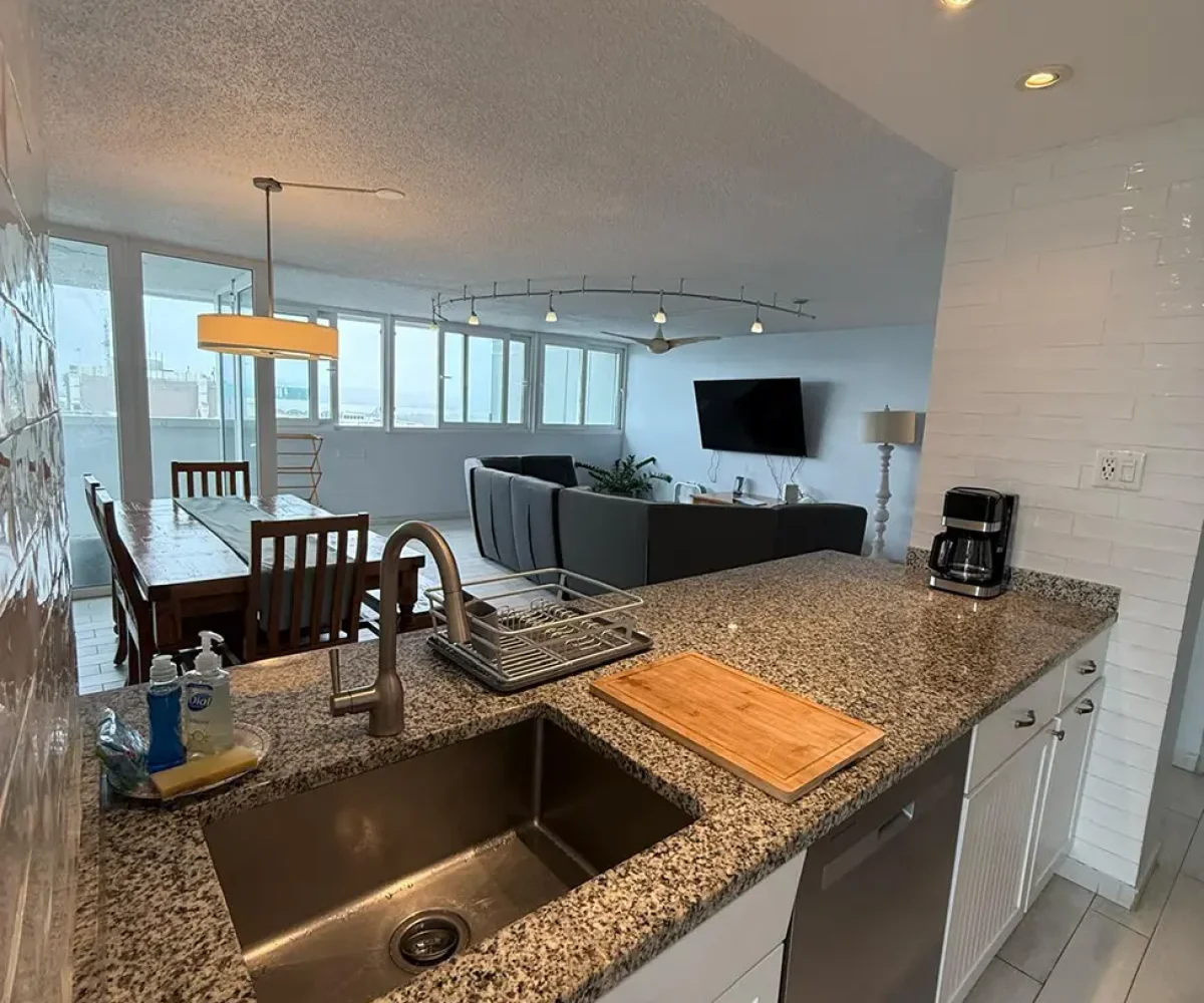 Fregadero de apartamento Beach Rentals Isla Verde