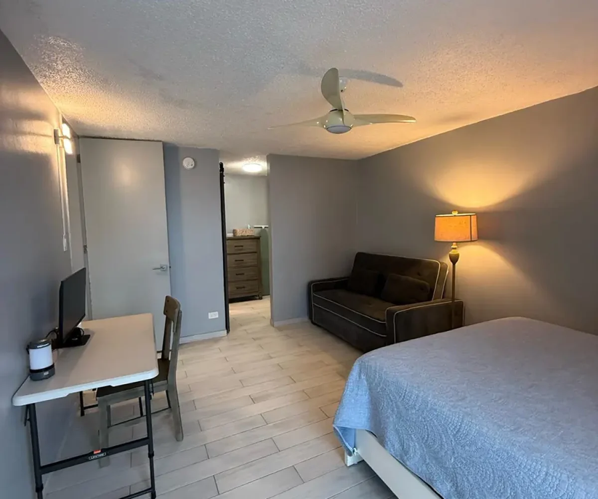 Habitación con escritorio Beach rentals Isla Verde